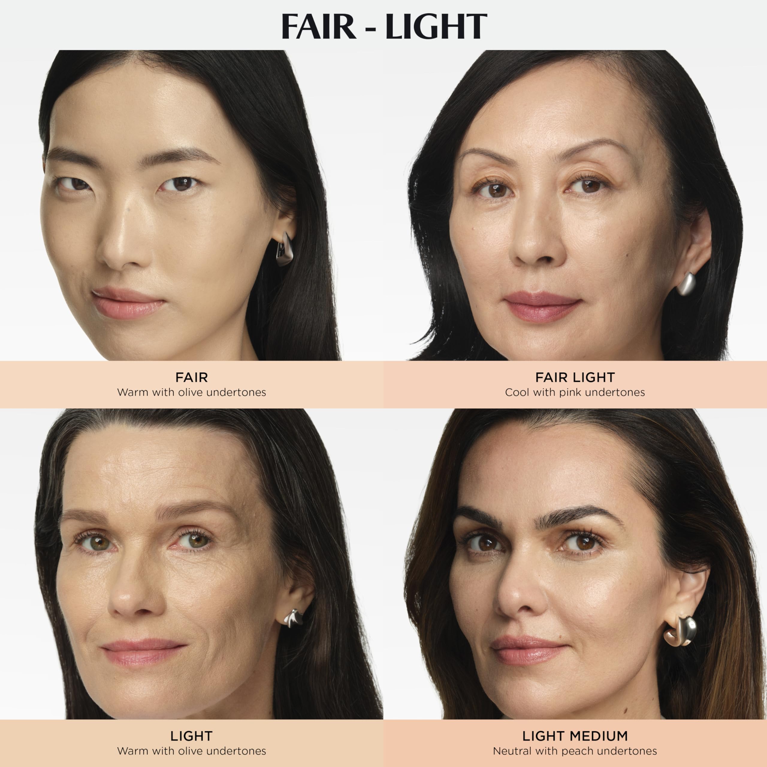 IT Cosmetics side-by-side before and after showing visible color correction