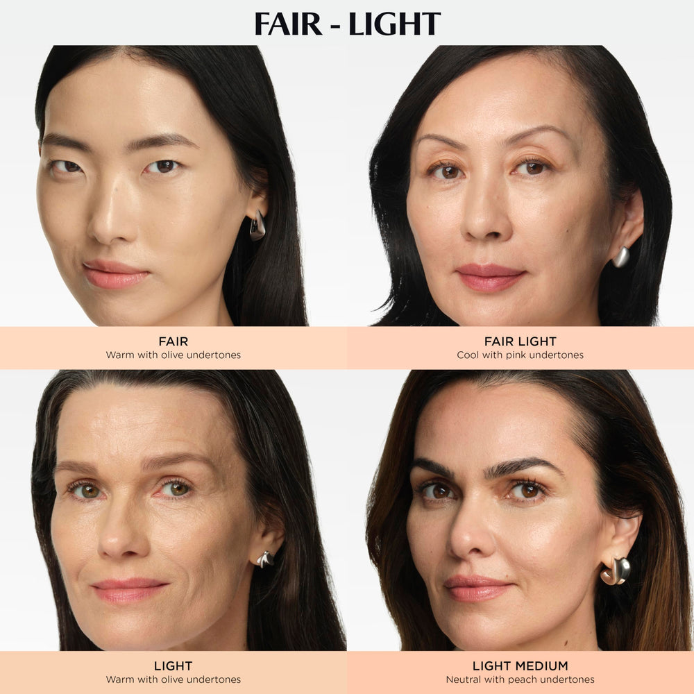 IT Cosmetics side-by-side before and after showing visible color correction