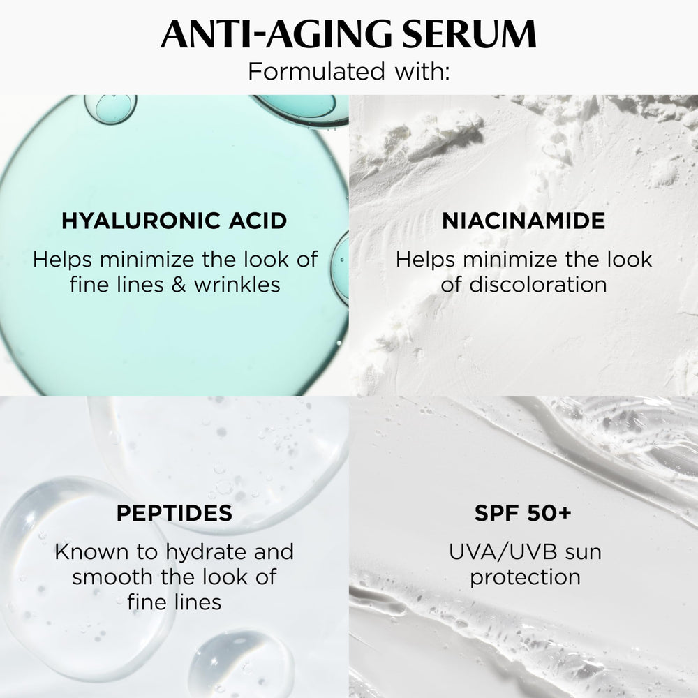IT Cosmetics ingredient label close-up highlighting hyaluronic acid and peptides