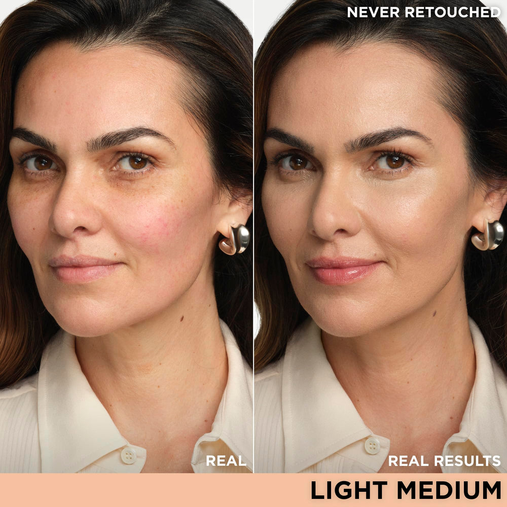 IT Cosmetics CC+ Cream pump detail delivering controlled full-coverage amount