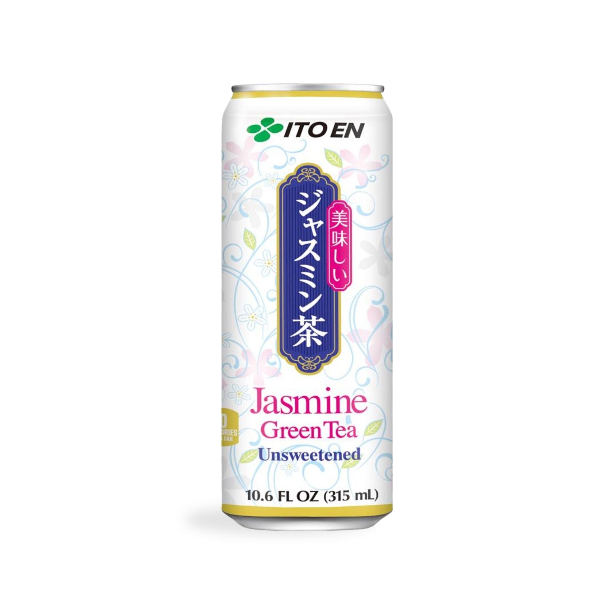ITO EN single can held in hand showing size and portable convenience