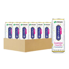 ITO EN front can showing label and unsweetened benefit