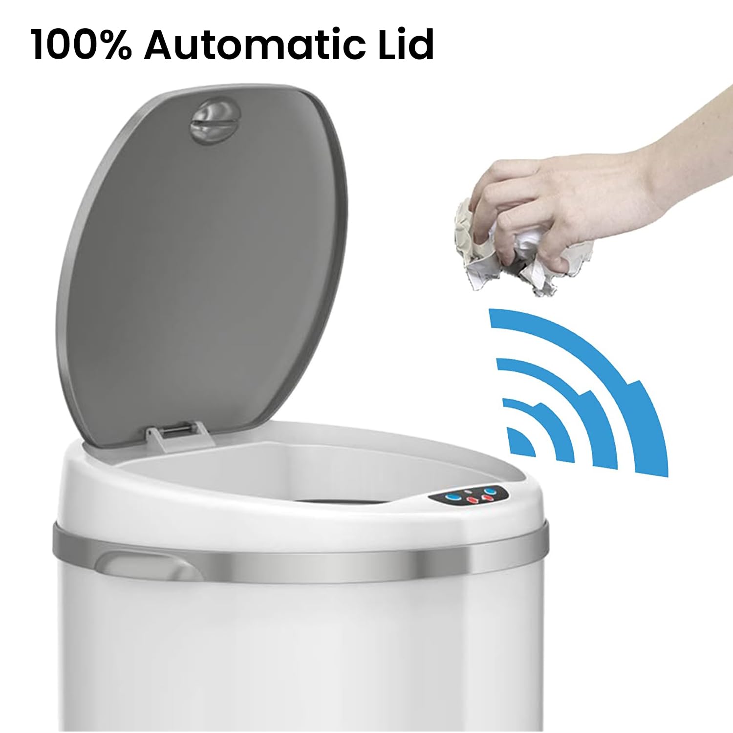 iTouchless close-up AbsorbX filter highlights odor control benefit