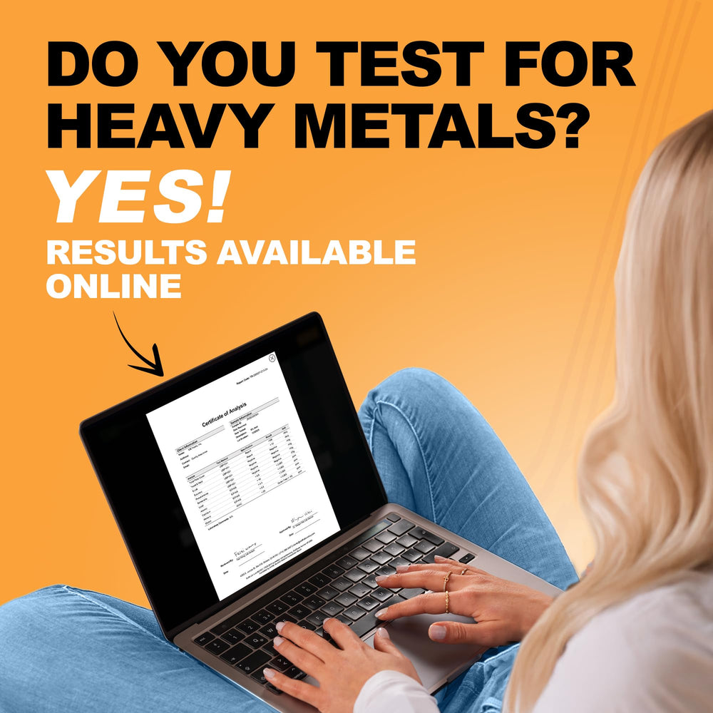 It's Just! product label and lab report, third-party tested transparency benefit