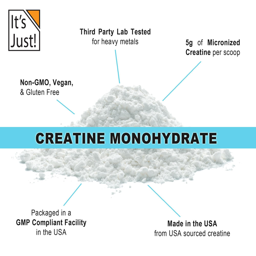 It's Just! powder mixing in glass emphasizing smooth blendability without clumps
