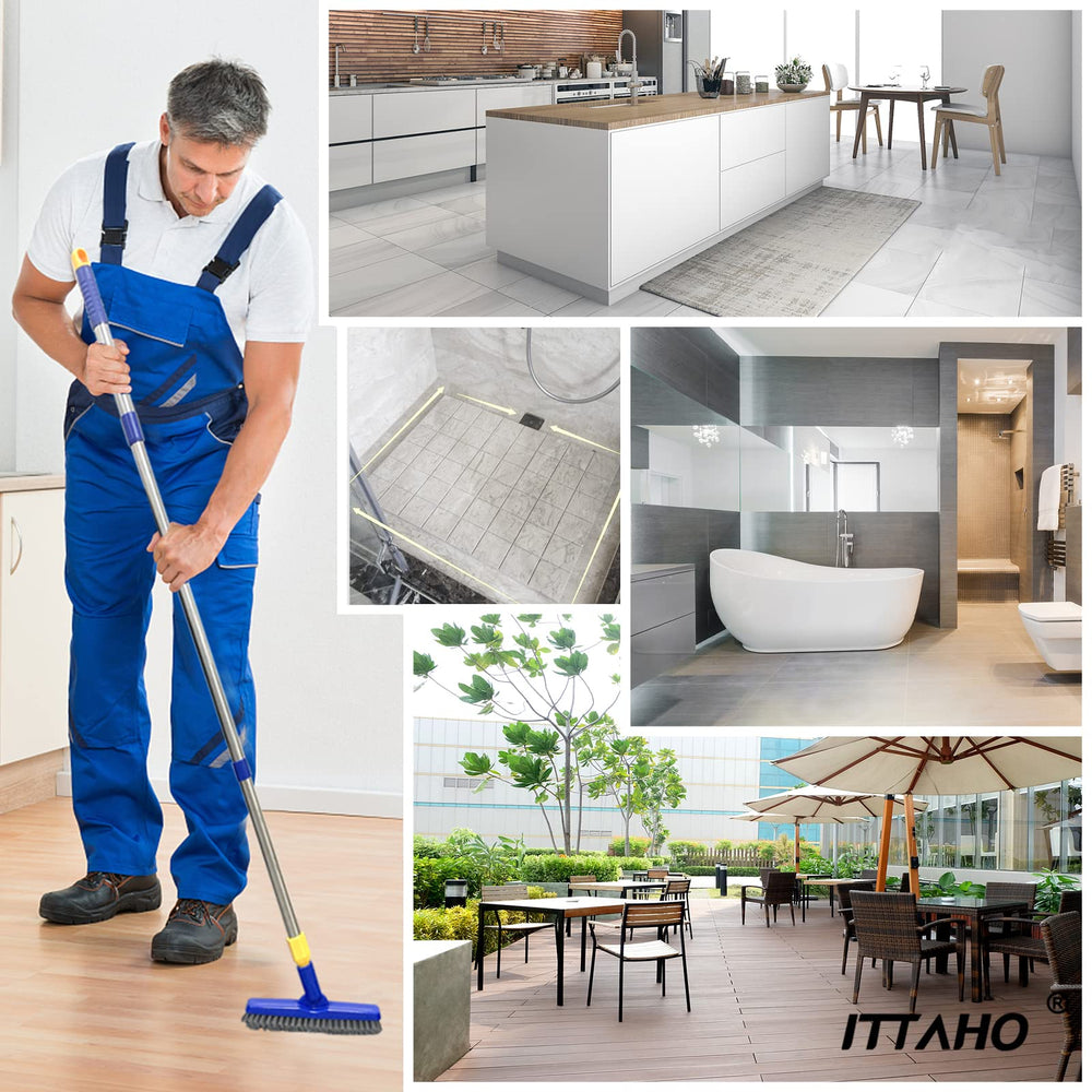 ITTAHO brush hanging on hook in closet, convenient storage and ready accessibility