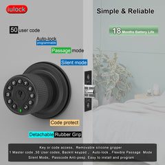 iulock close-up of detachable silicone grip for improved handling