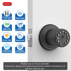 iulock side latch and deadbolt detail demonstrating sturdy metal build