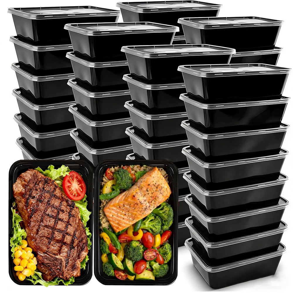 IUMÉ front view of 50-pack containers showing convenient bulk supply and organized storage
