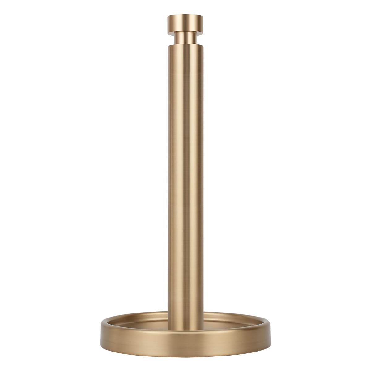 Ivilon warm gold front view on counter showing sleek modern design and stable base