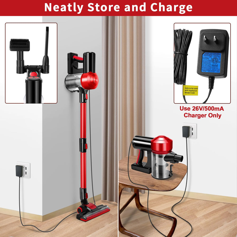 iwoly C150 next to chair to show scale, highlights compact portability for apartments