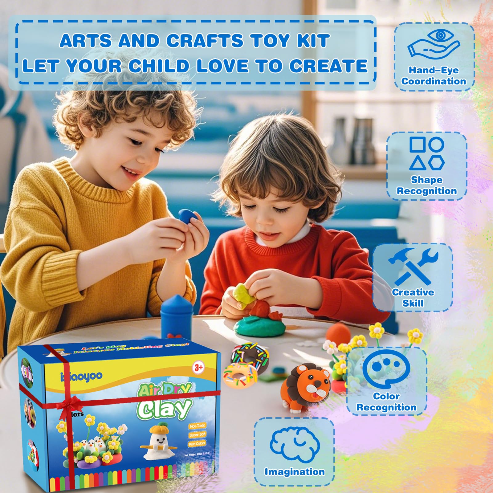 Ixiaoyoo finished miniatures made from clay illustrating durable lightweight results