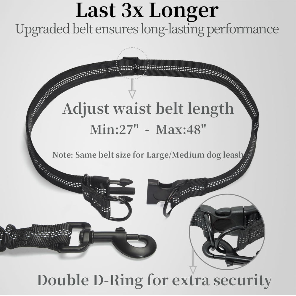 iYoShop heavy-duty clip and D-ring provide secure attachment
