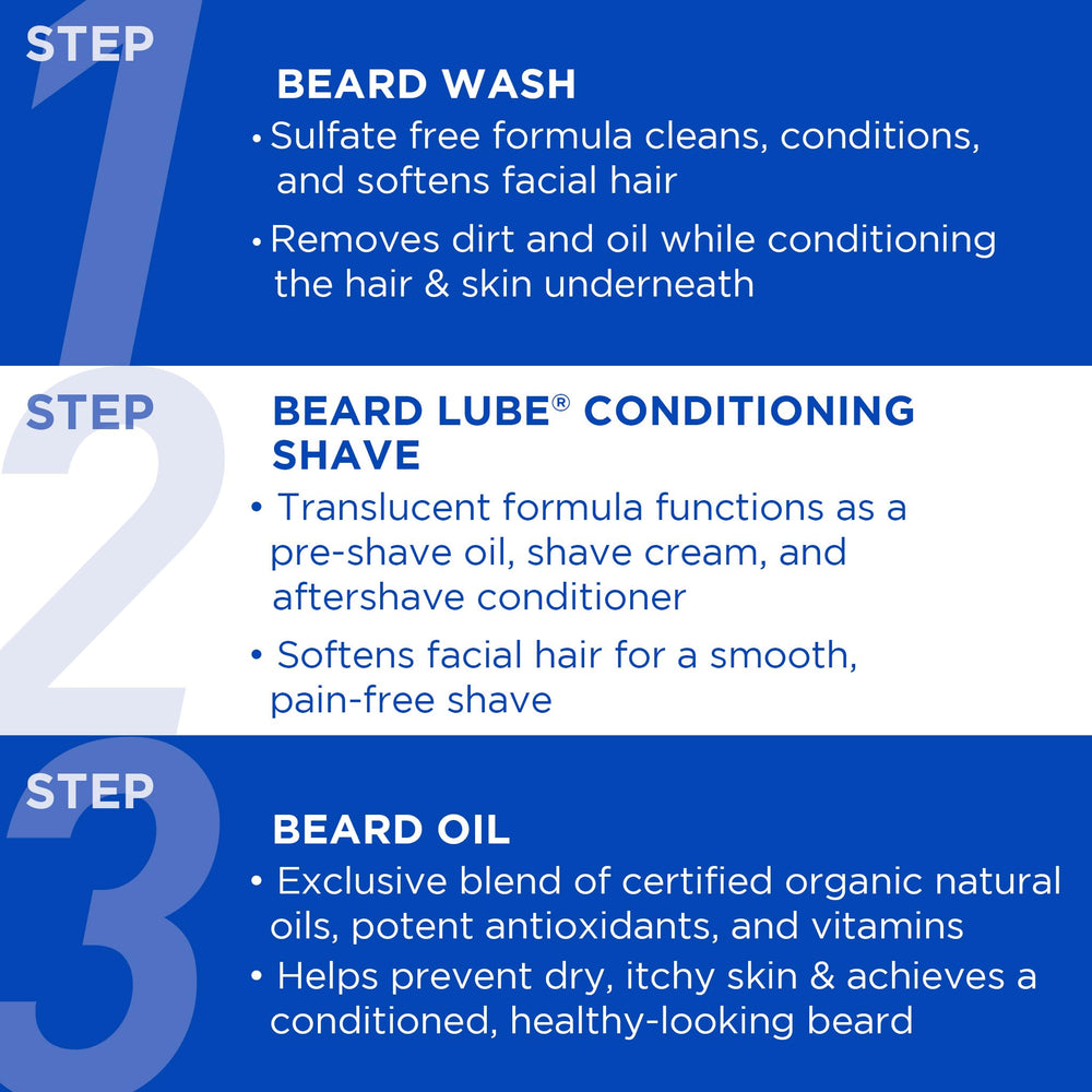 jack black in-use beard wash massaged into beard for softer hair benefit