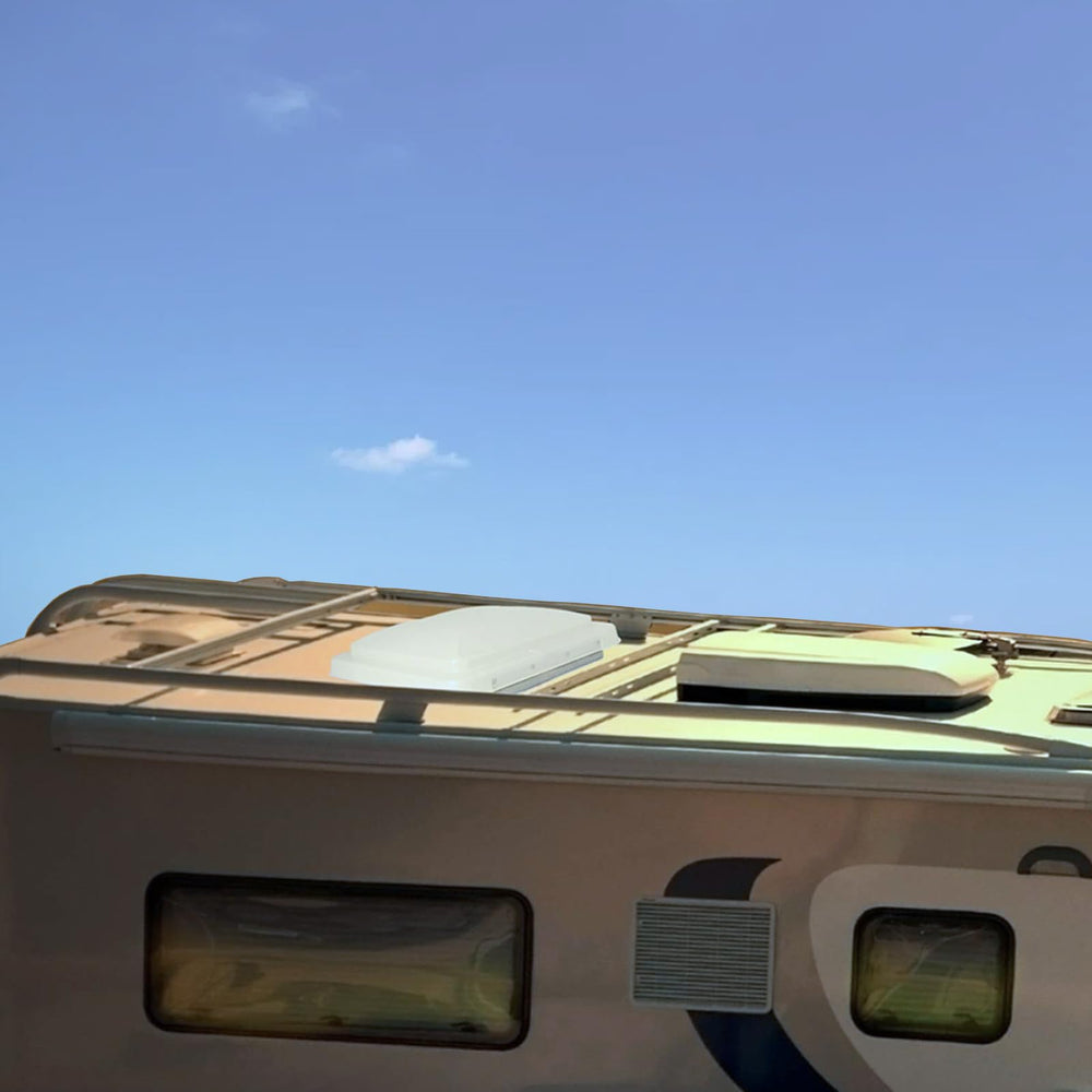 Jack Boss vent open on campsite showing improved airflow and comfort