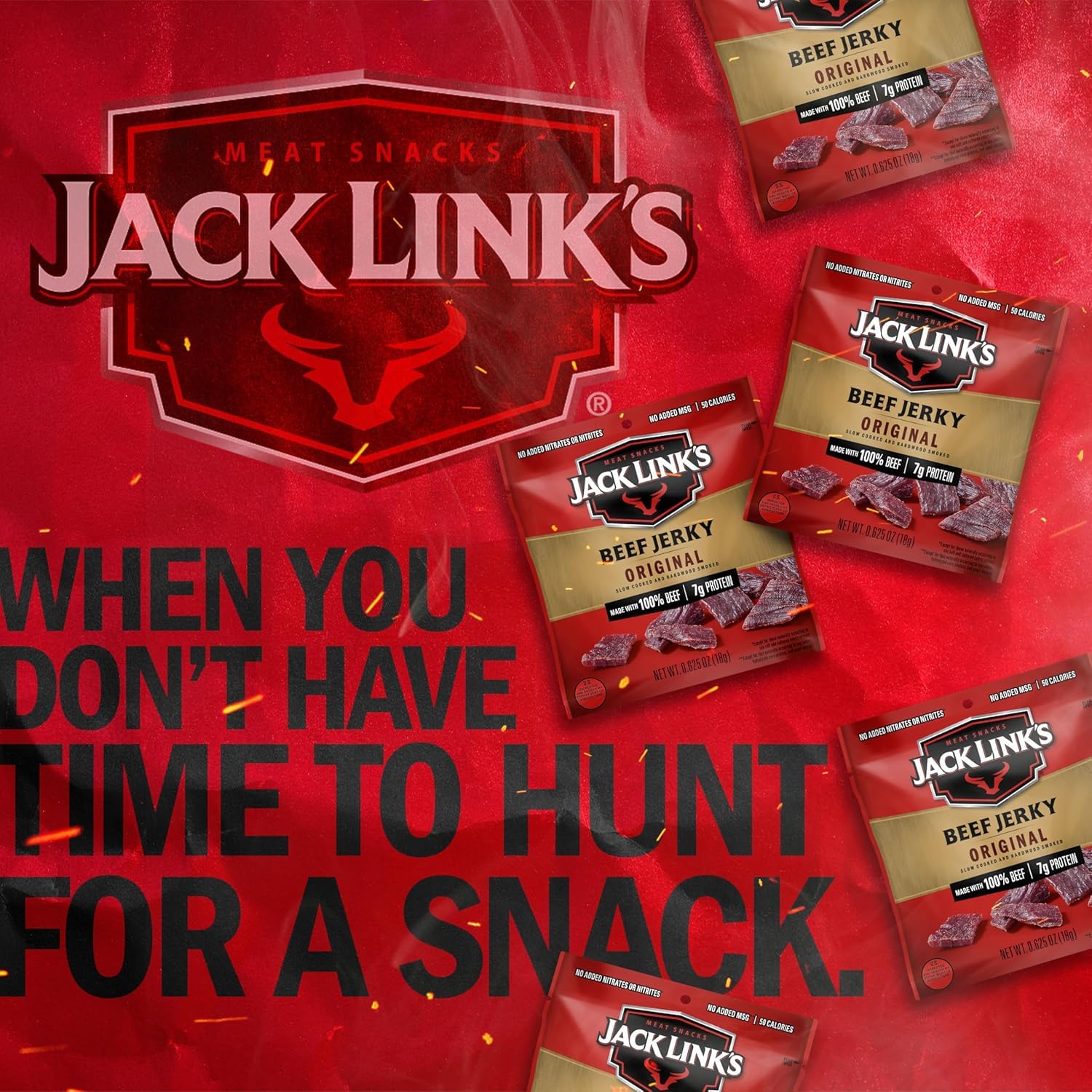 Jack Link's pouch inside a lunchbox illustrating easy meal prep convenience