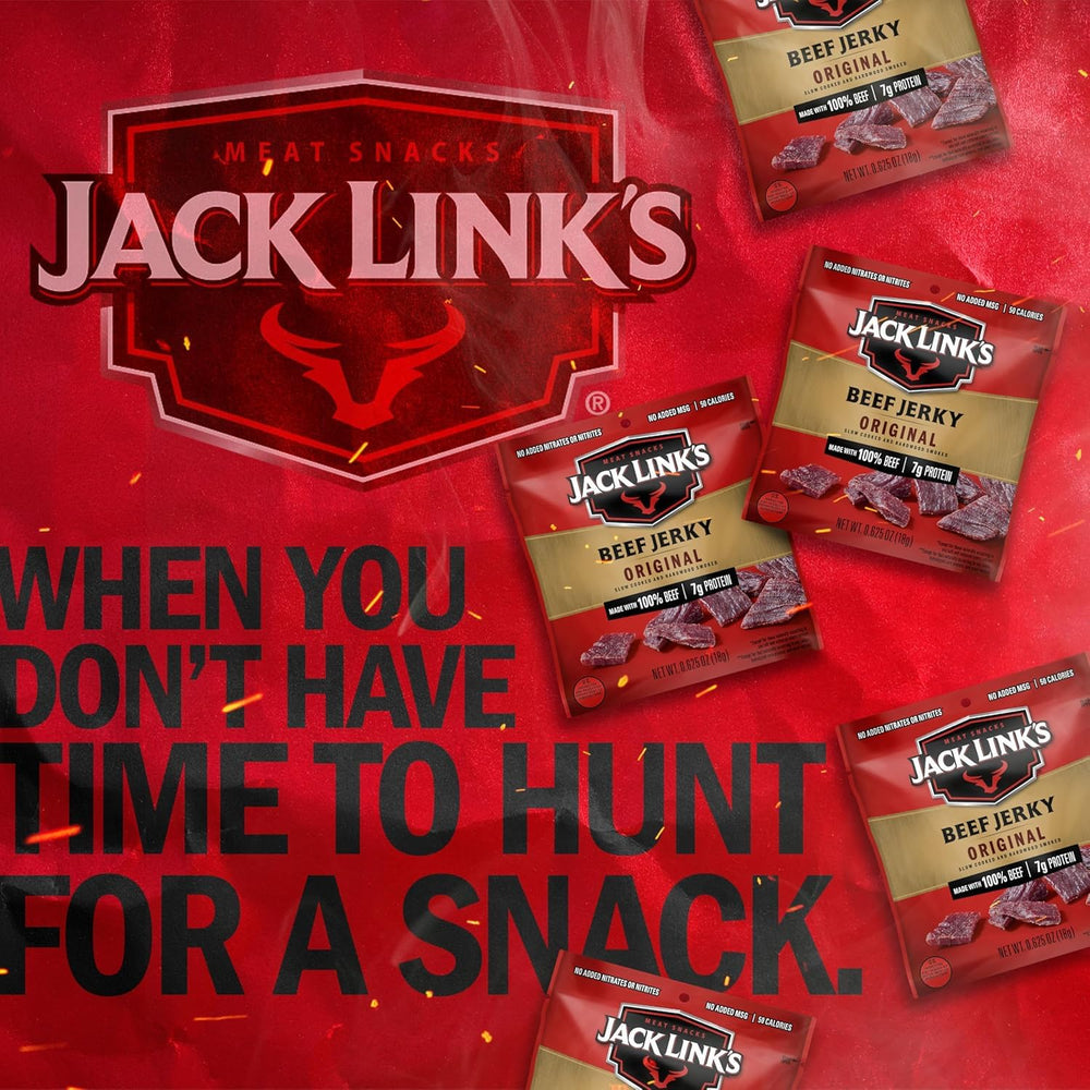 Jack Link's pouch inside a lunchbox illustrating easy meal prep convenience