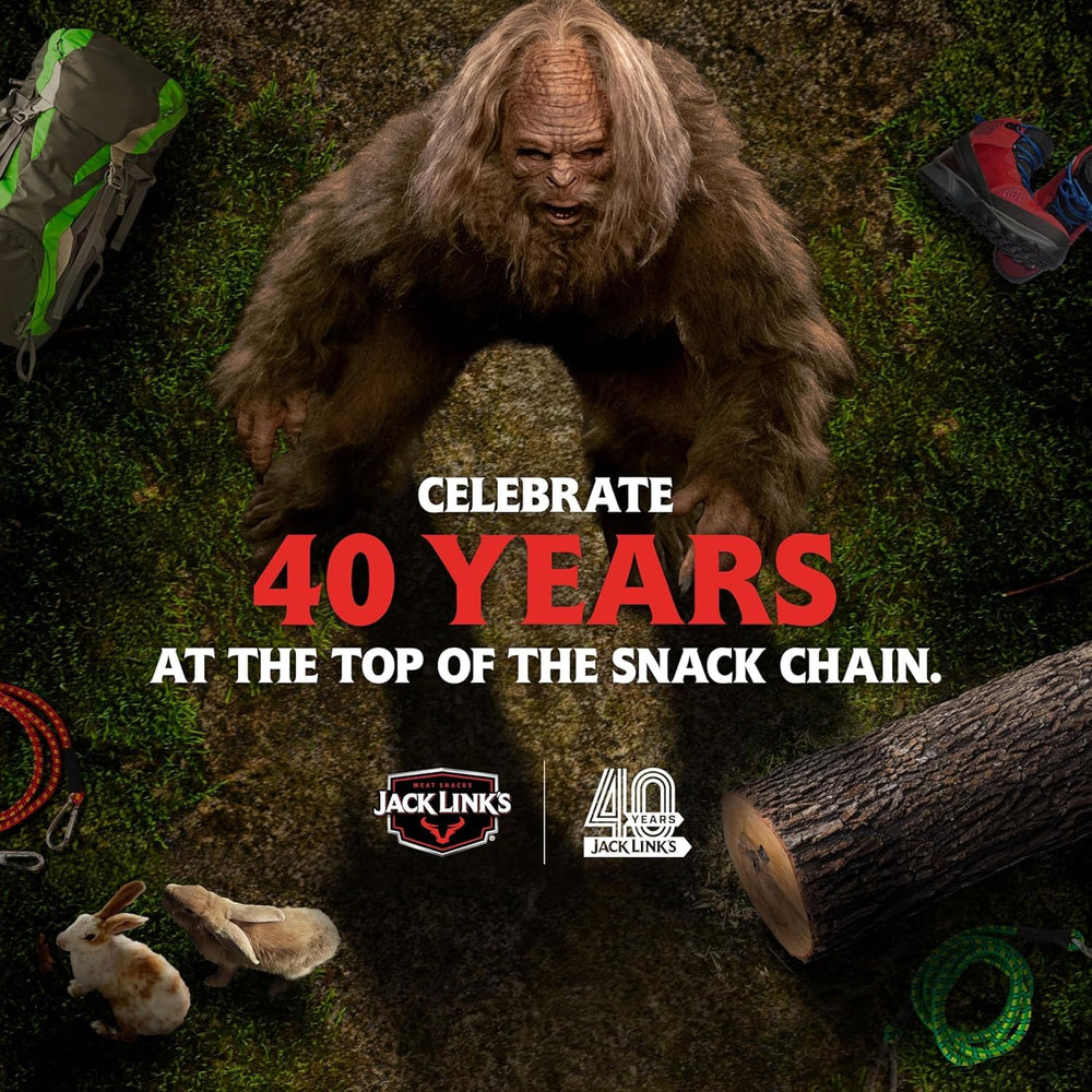 Jack Link's family snack spread with jerky showing sharing and convenient stocking