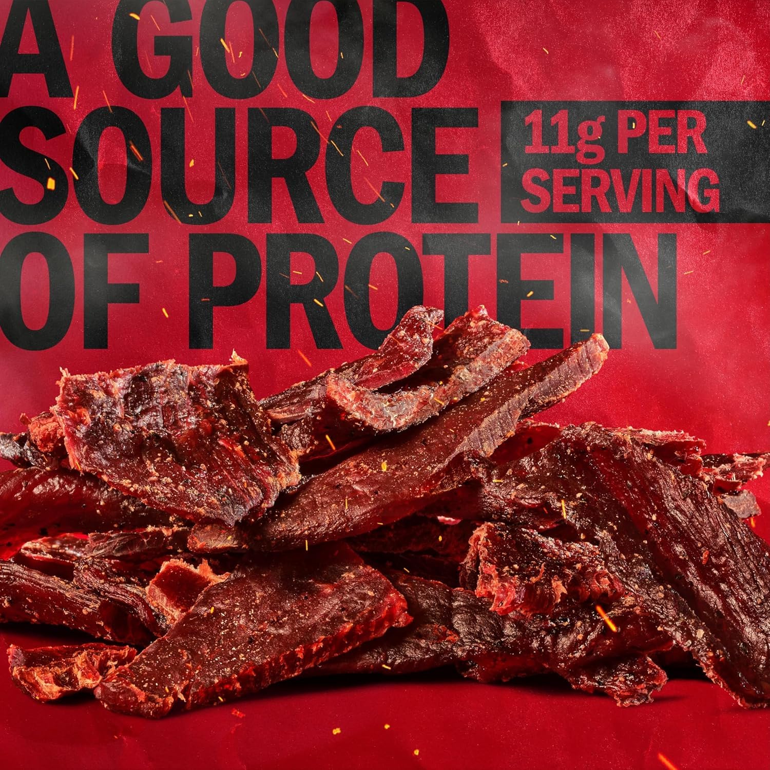 Jack Link's nutrition label and ingredient list clear for informed snack choices