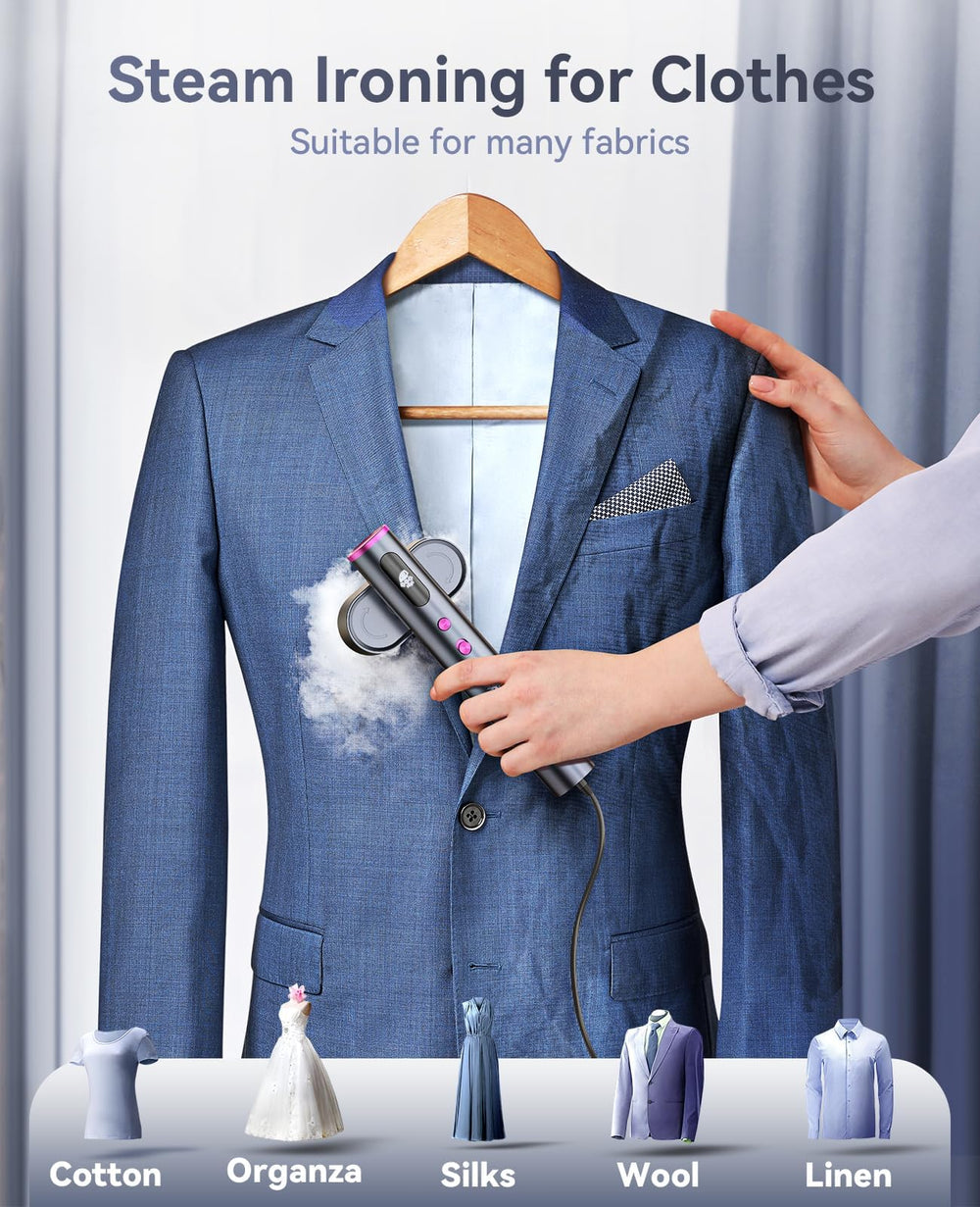 Jack & Rose flat iron pressing a pant crease for sharp professional finish