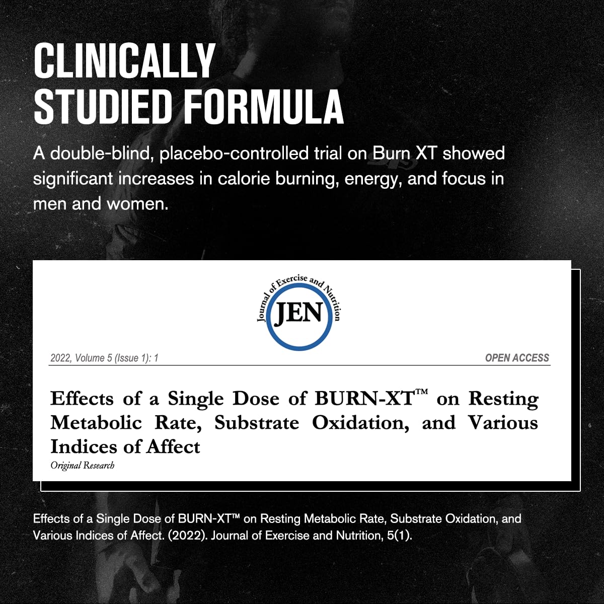 Jacked Factory Burn-XT ingredients label displaying transparent dosages for trust