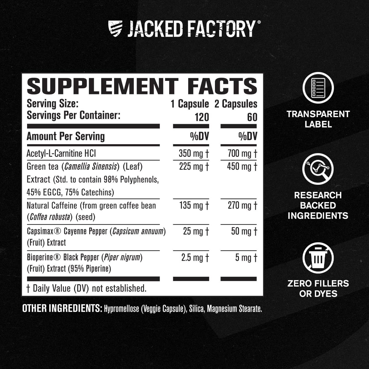 Jacked Factory Burn-XT next to a scale showing supplement size and portability