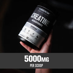 Close-up of micronized powder texture from Jacked Factory for smooth mixing