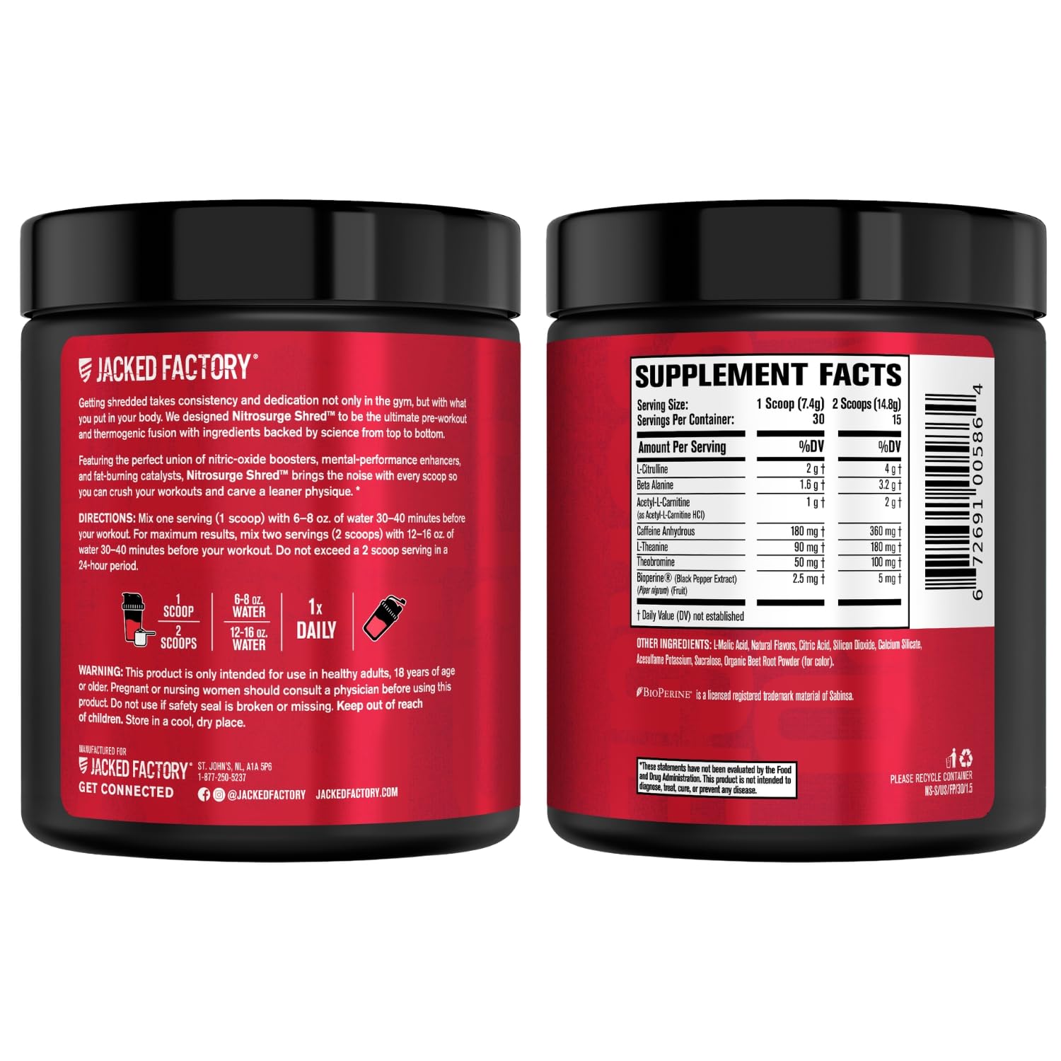 Jacked Factory lifestyle image with workout gear conveying focus and pump benefits