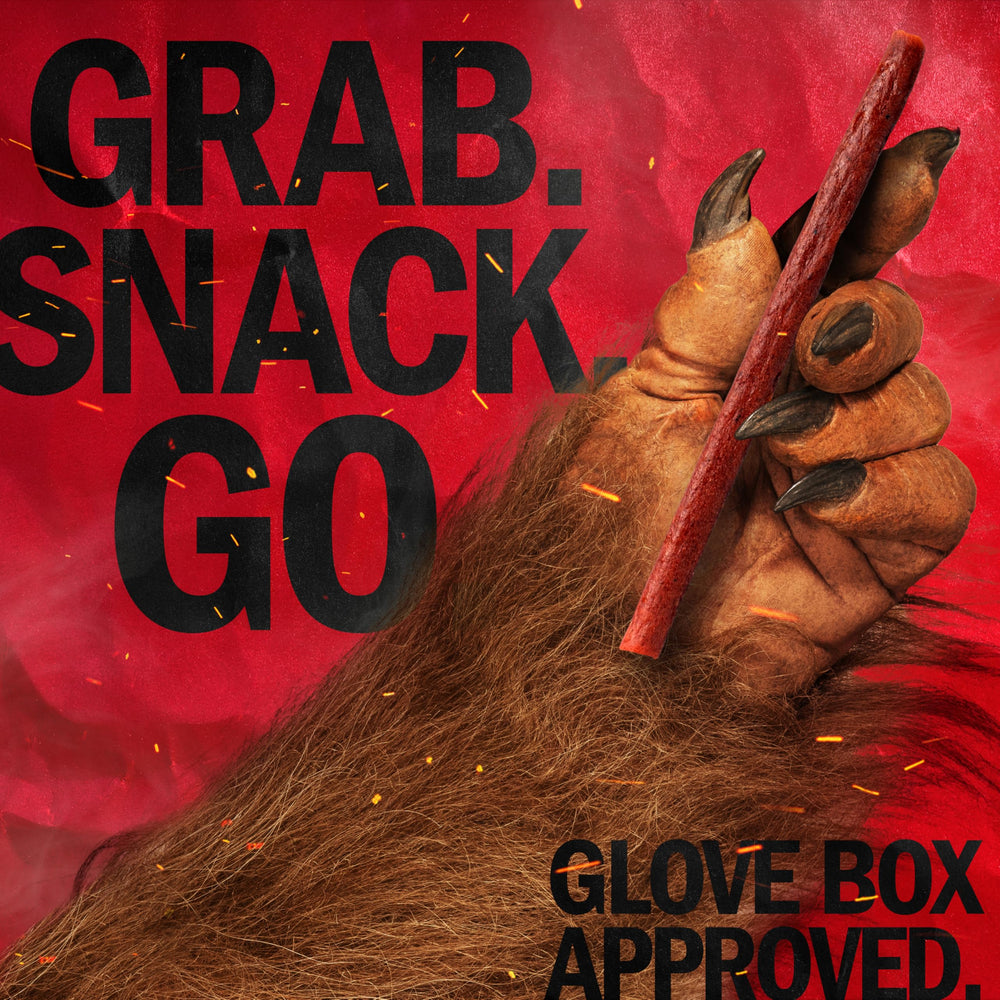 Jack Link's original sticks grouped to show hearty, real-beef taste