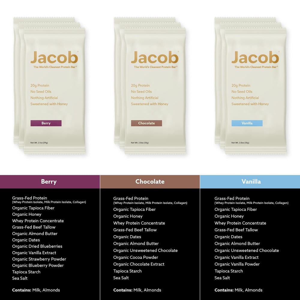 Jacob bar cross-section texture showing no seed oils benefit
