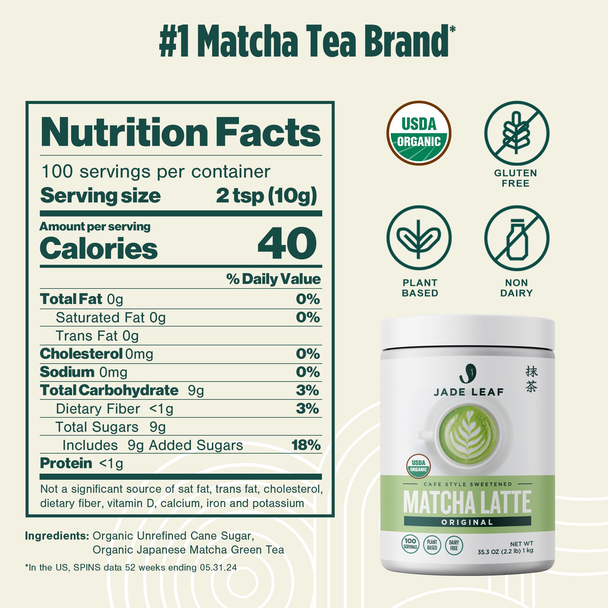 Jade Leaf Matcha finely milled powder close-up highlighting smooth texture