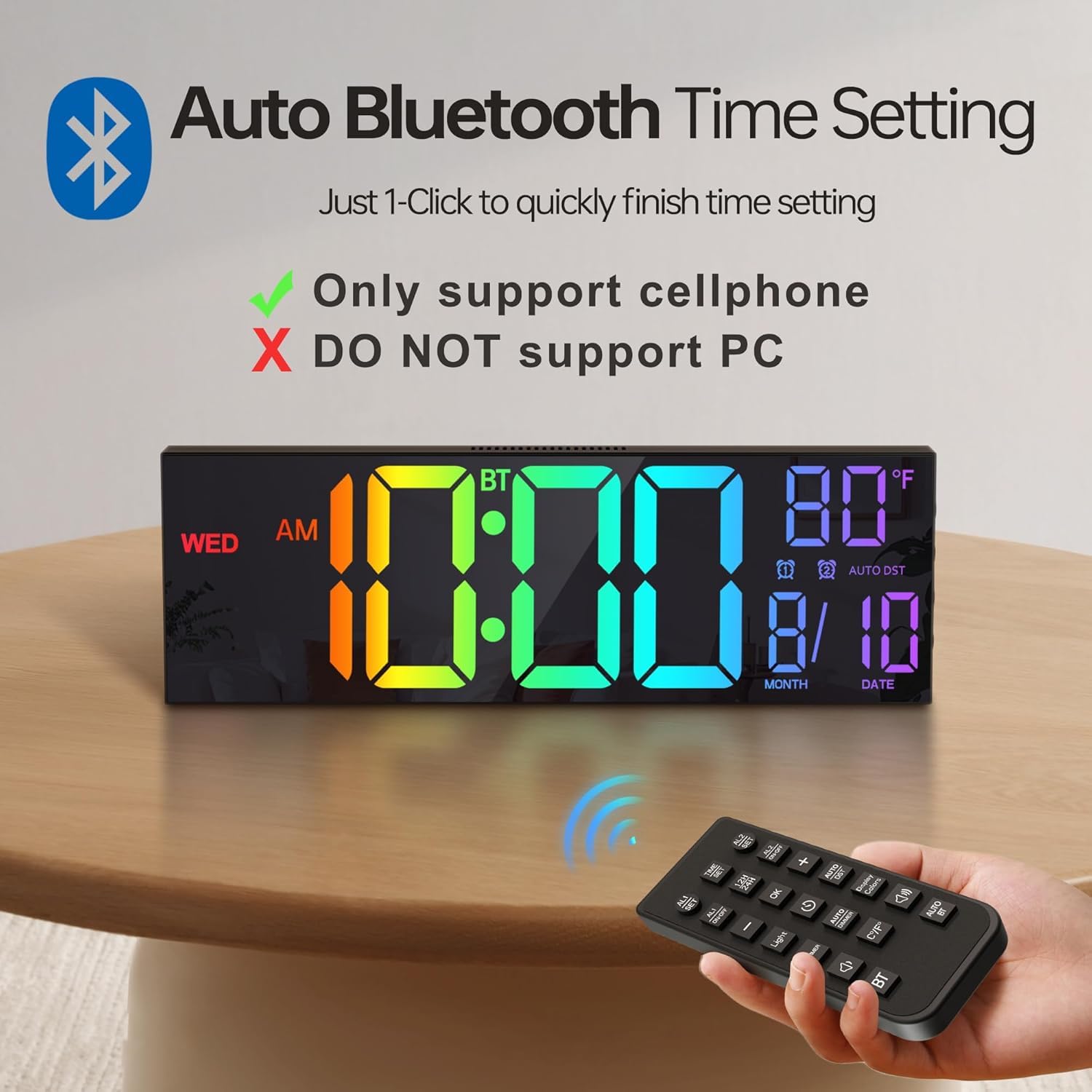 JALL desktop stand setup showing flexible placement and easy tabletop use
