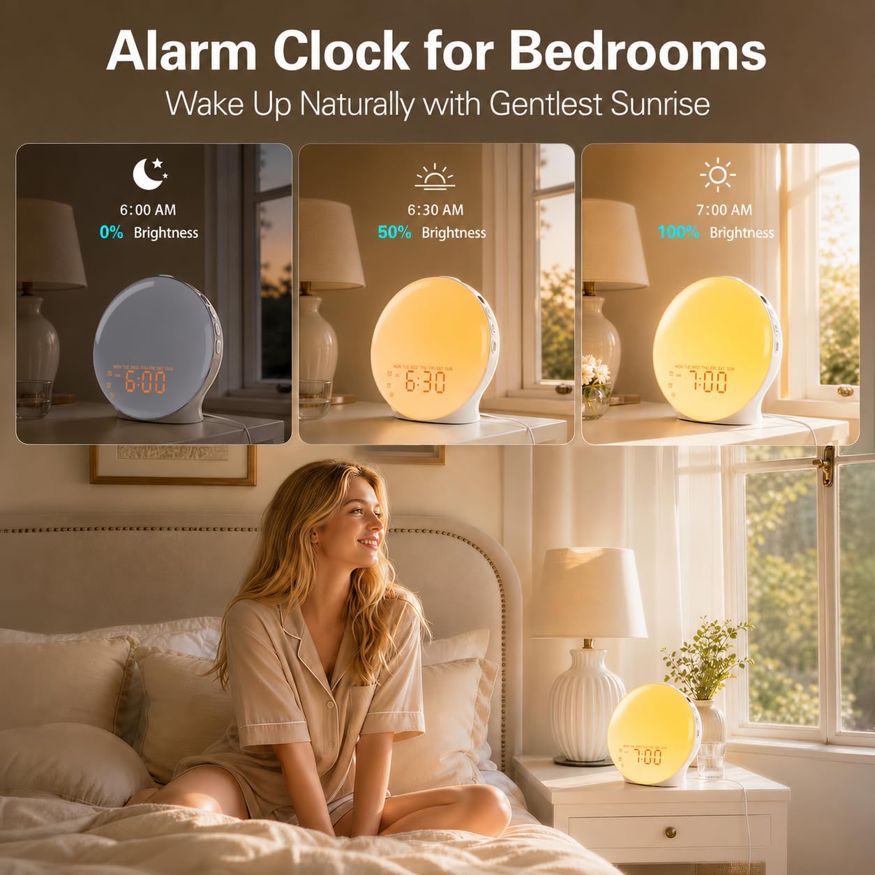 JALL dimmer surface close-up showing smooth texture and easy brightness control benefit