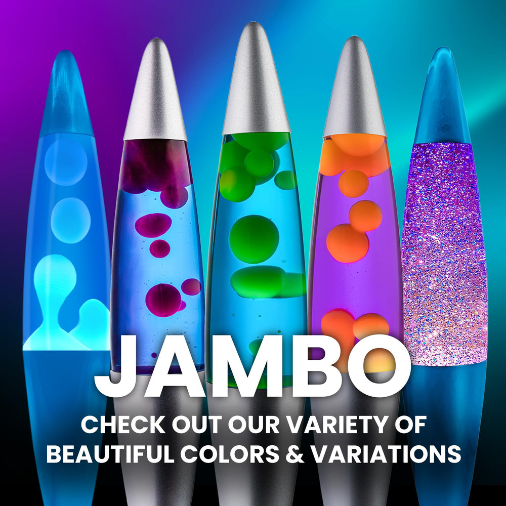 JAMBO on bedside table serving as gentle night light