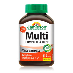 Jamieson caplet close-up showing smooth texture for easy swallowing benefit