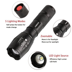 JARDLITE flashlight held in hand showing scale and easy-carry benefit