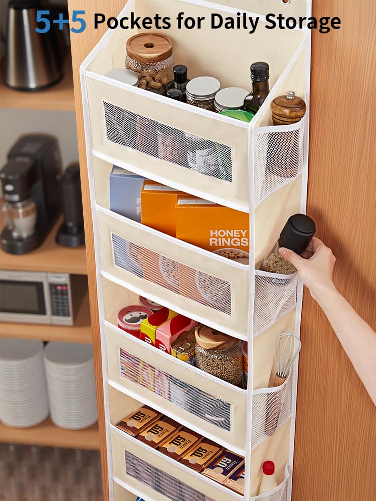 JARLINK hung on bedroom door showing space-saving and tidy benefit