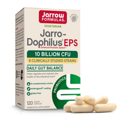 Jarrow Formulas front packaging showing bottle and label benefits