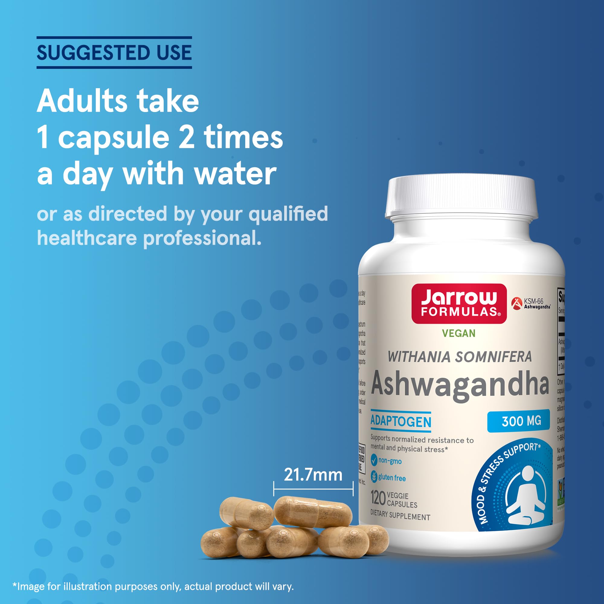Jarrow Formulas capsule beside gym gear implying endurance and recovery support