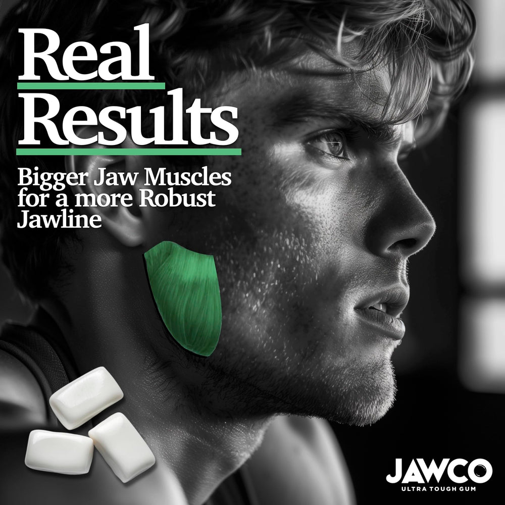 Open display of 35-piece JAWCO pack showing daily workout supply benefit