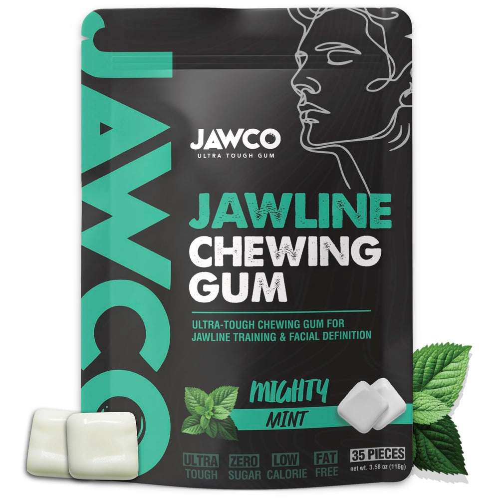 JAWCO front packaging showing Mighty Mint and 35-piece count for portable training