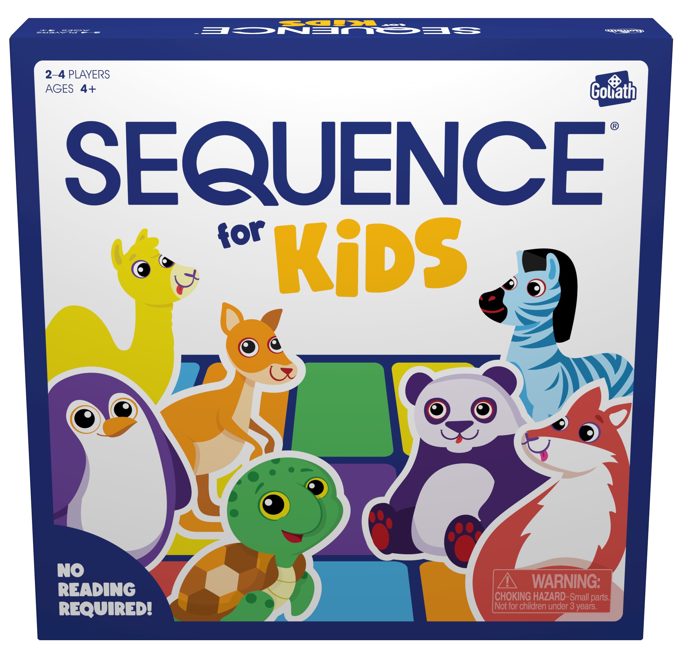 Jax front packaging showing game title and colorful animals for quick identification