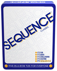 Jax Sequence in a Tin front packaging showing compact storage and portability benefit
