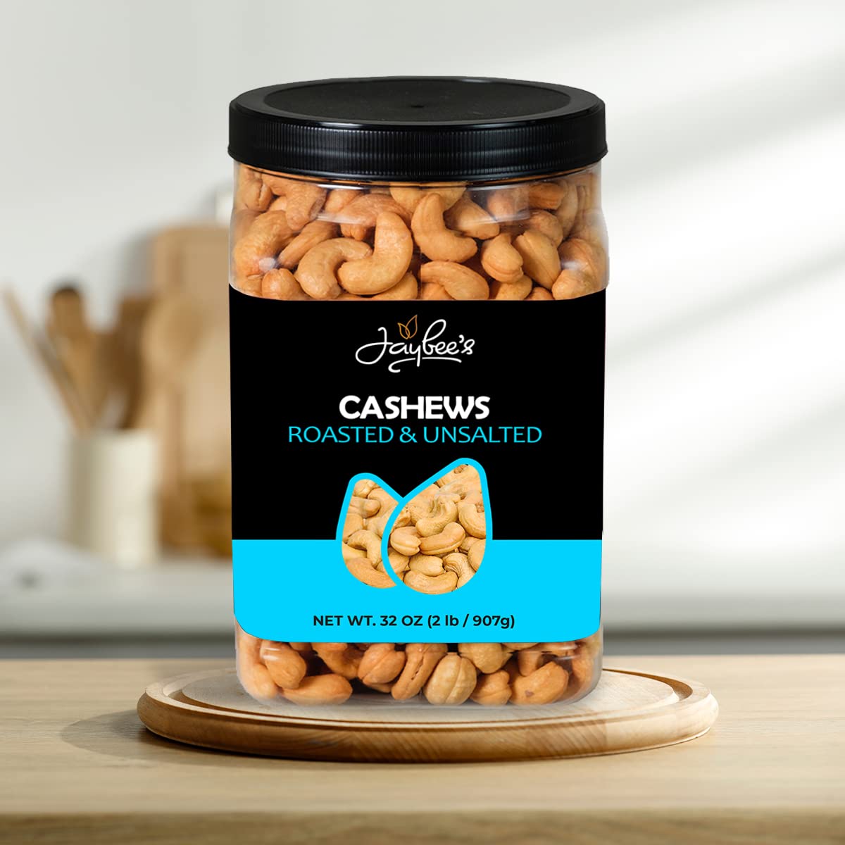 Jaybee's cashews used as nut butter ingredient for creamy texture benefit