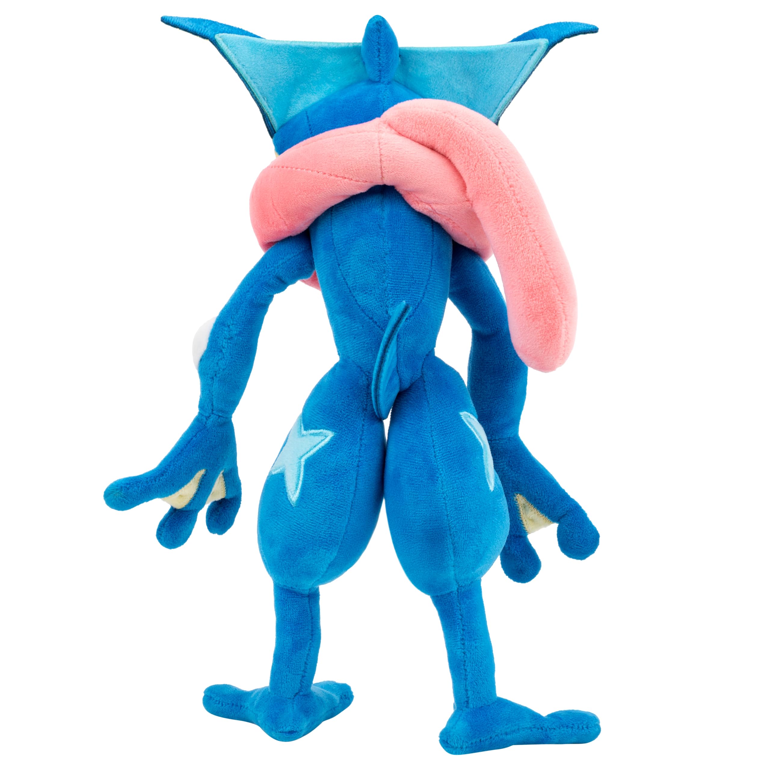 Jazwares Greninja product tag close-up confirming official licensing