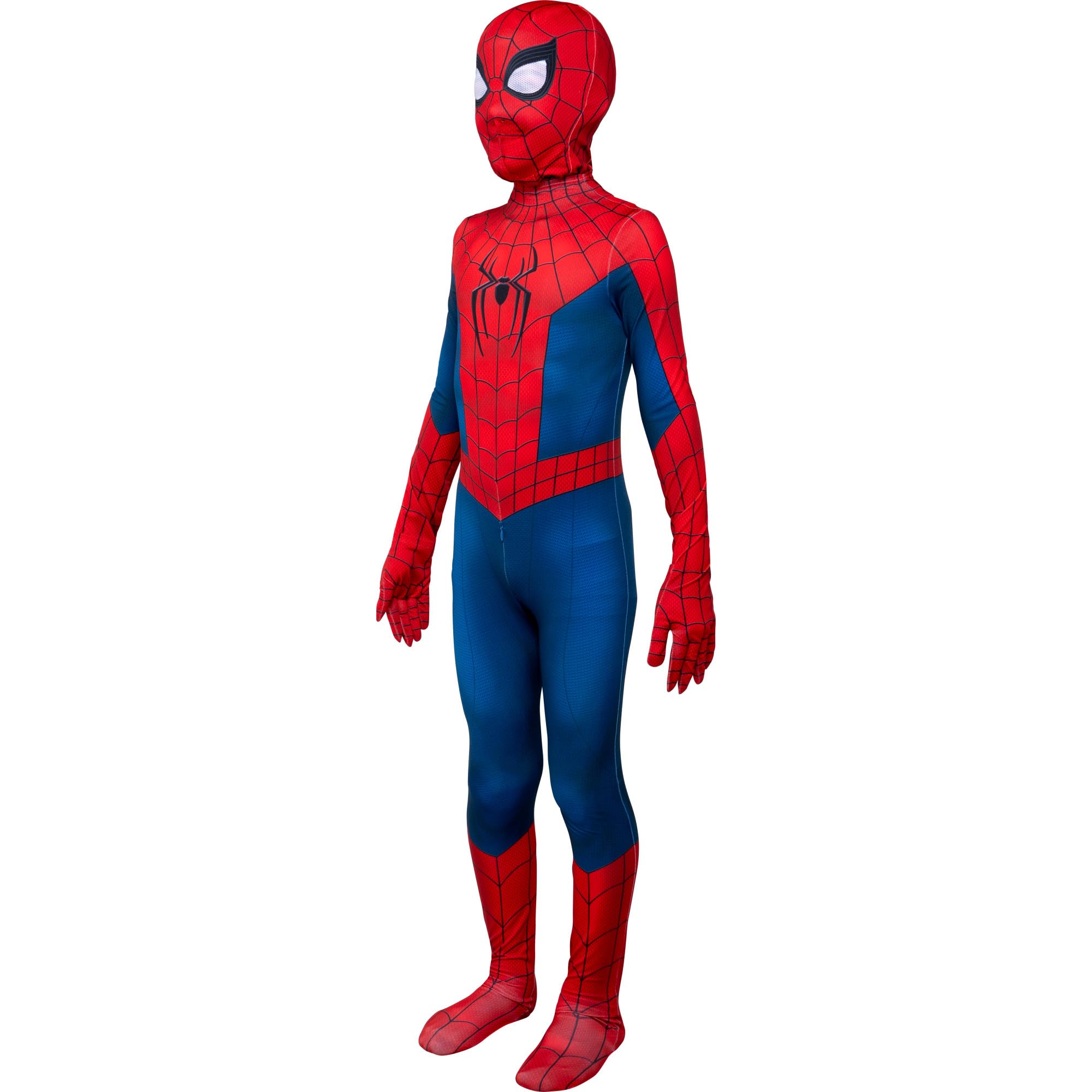 Jazwares Spider-Man kid in action demonstrating flexibility and active play