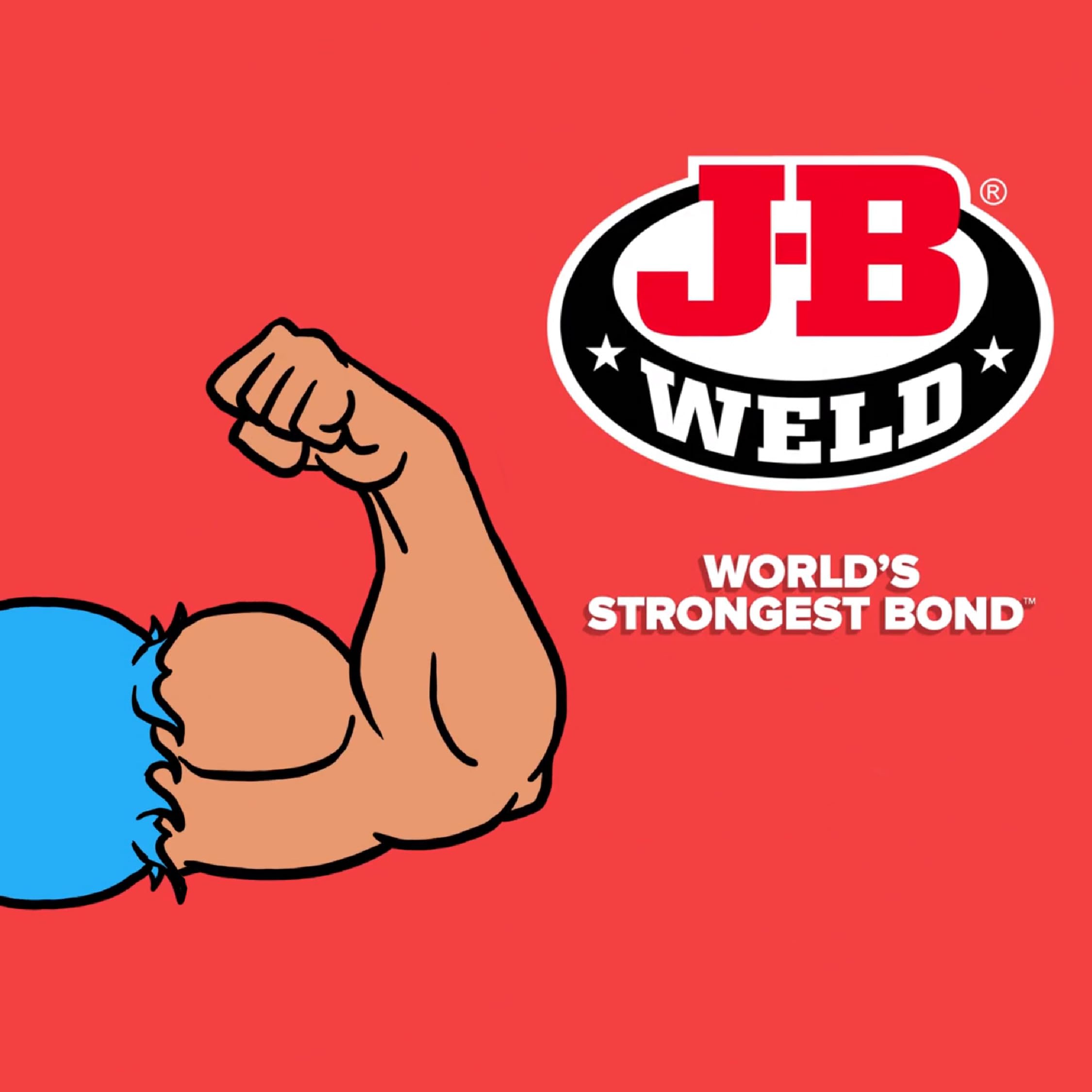 J-B Weld on a workbench in use for quick home repairs