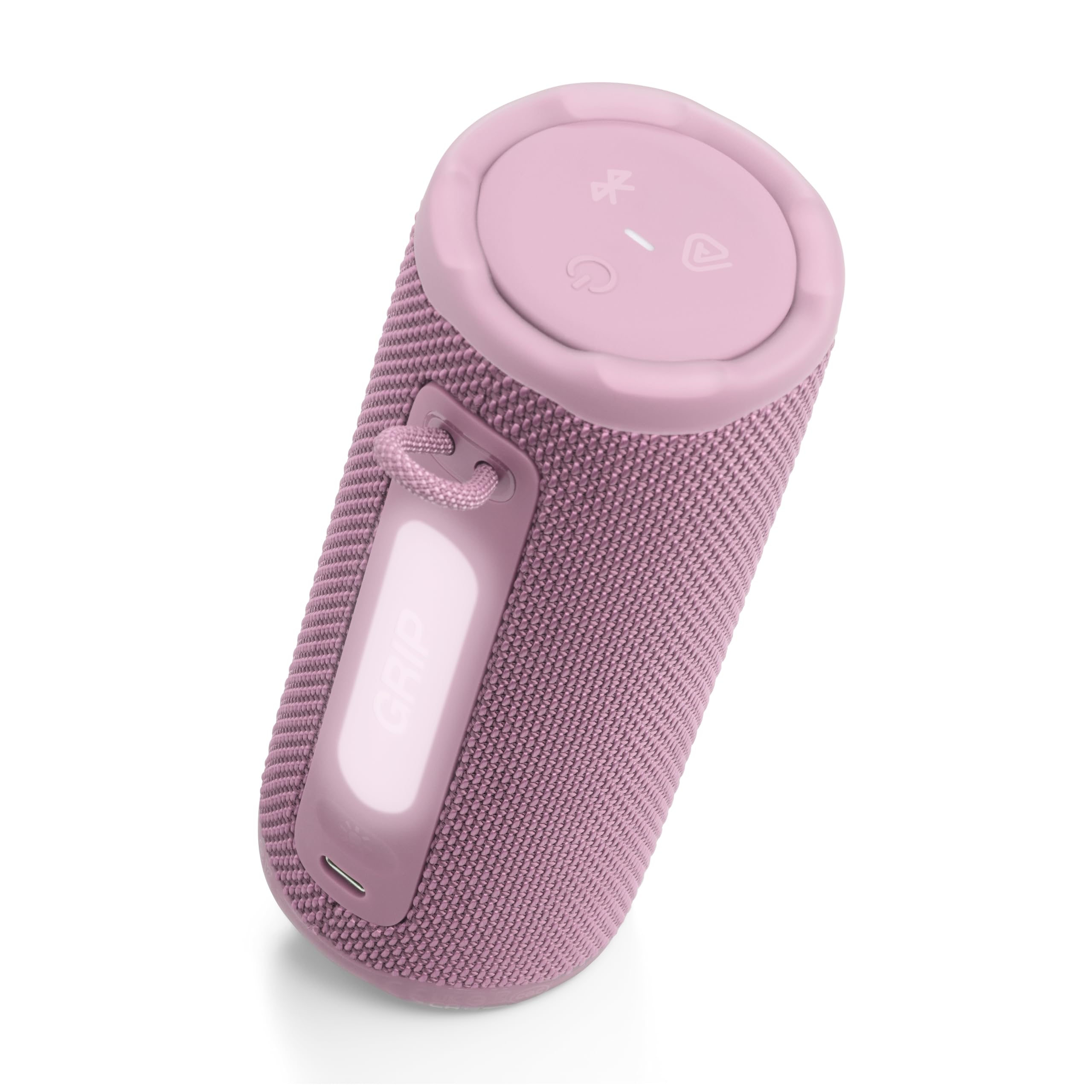 JBL Grip back ambient light glowing to set mood and visual appeal