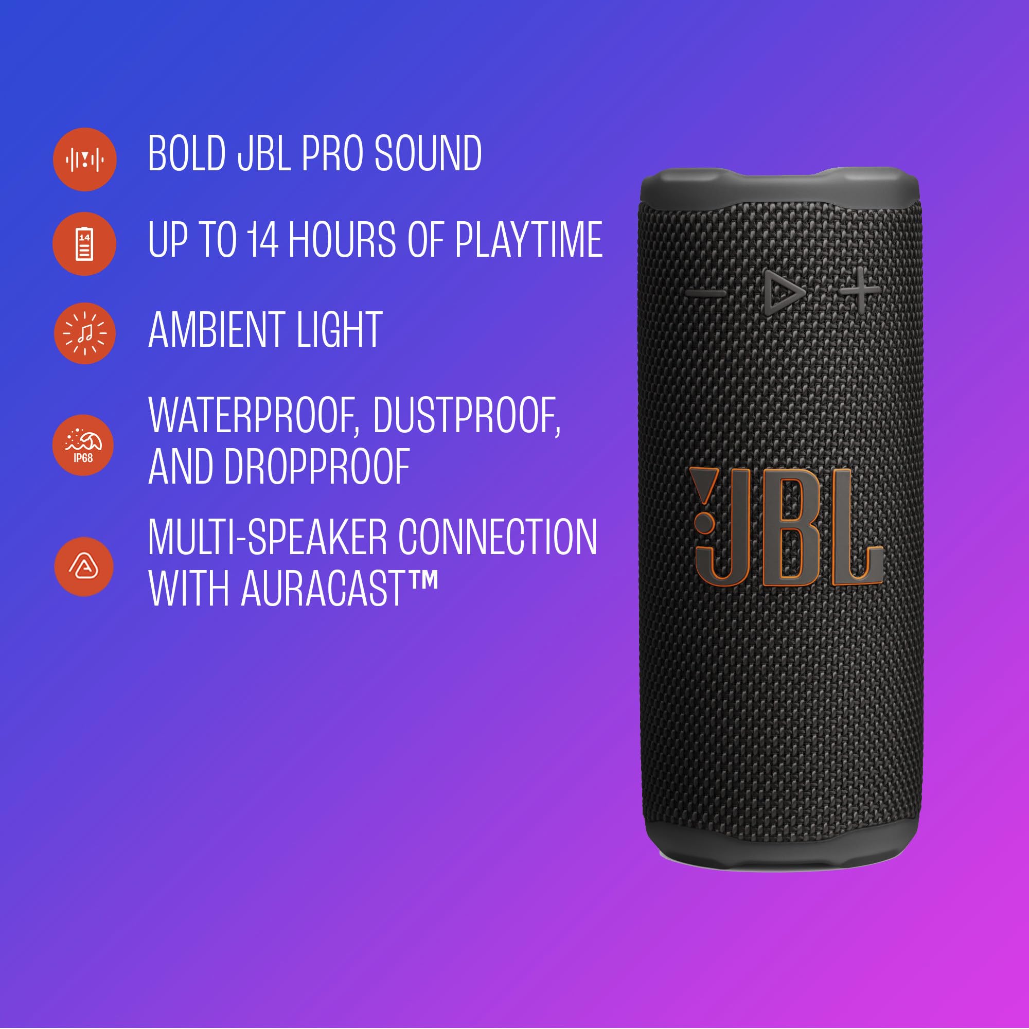JBL Grip on concrete after drop test illustrating drop-proof durability benefit