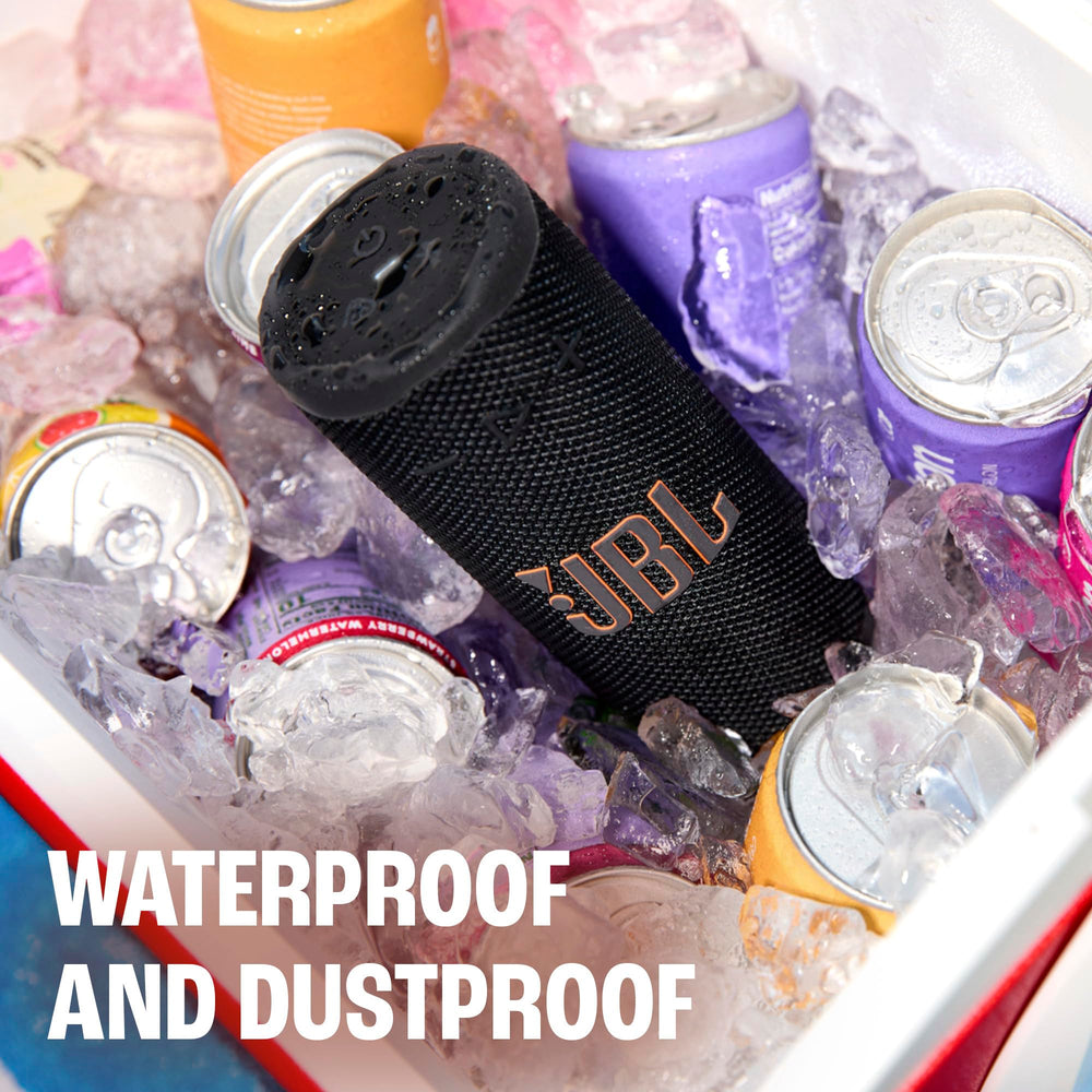 JBL Grip top controls visible for easy playback and on-the-go control benefit